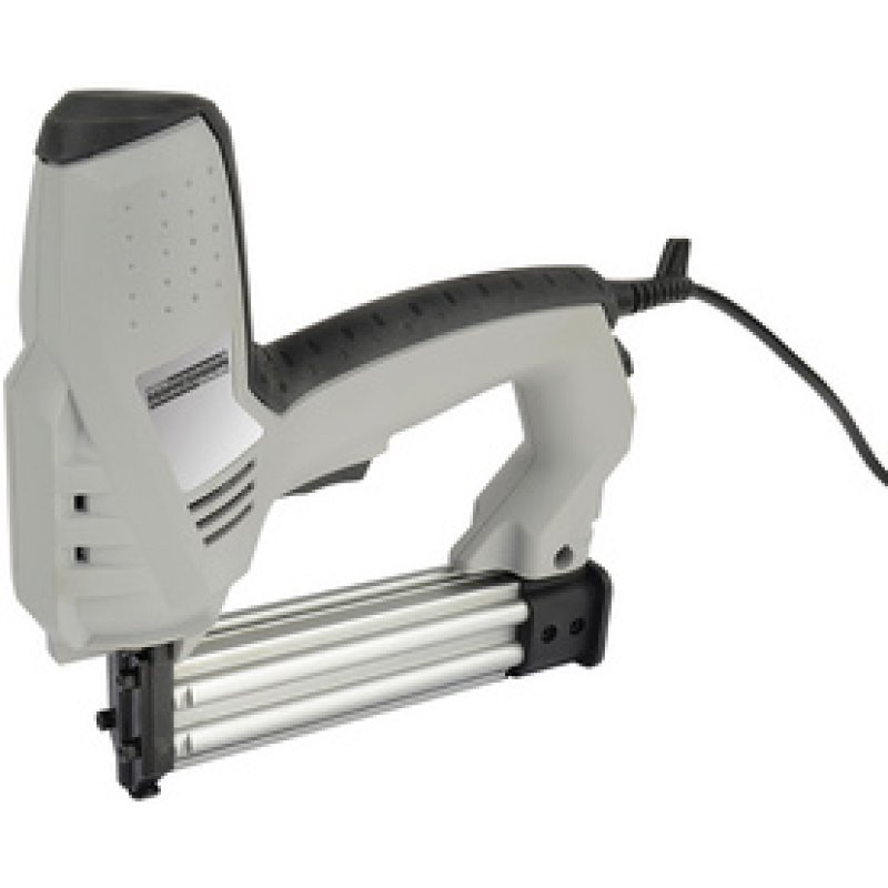 BRÜDER MANNESMANN Agrafeuse électrique, 50 watts, gris/noir