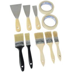 BRÜDER MANNESMANN Kit de peintre, 10 pièces