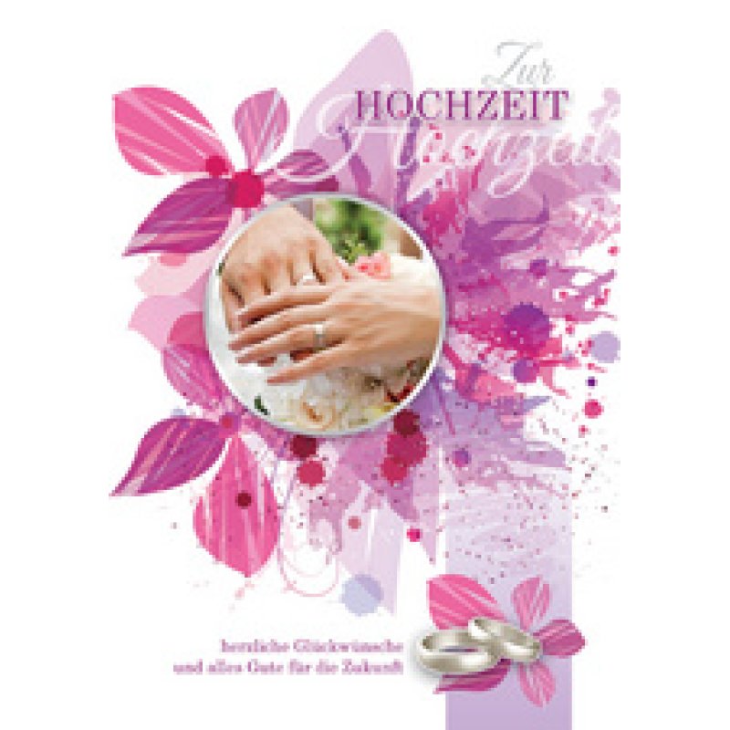 CACTUS Hochzeitskarte "Schuhe und Blumenstrauß"