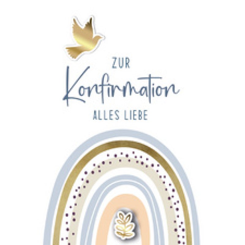 CACTUS Konfirmationskarte "Fische"