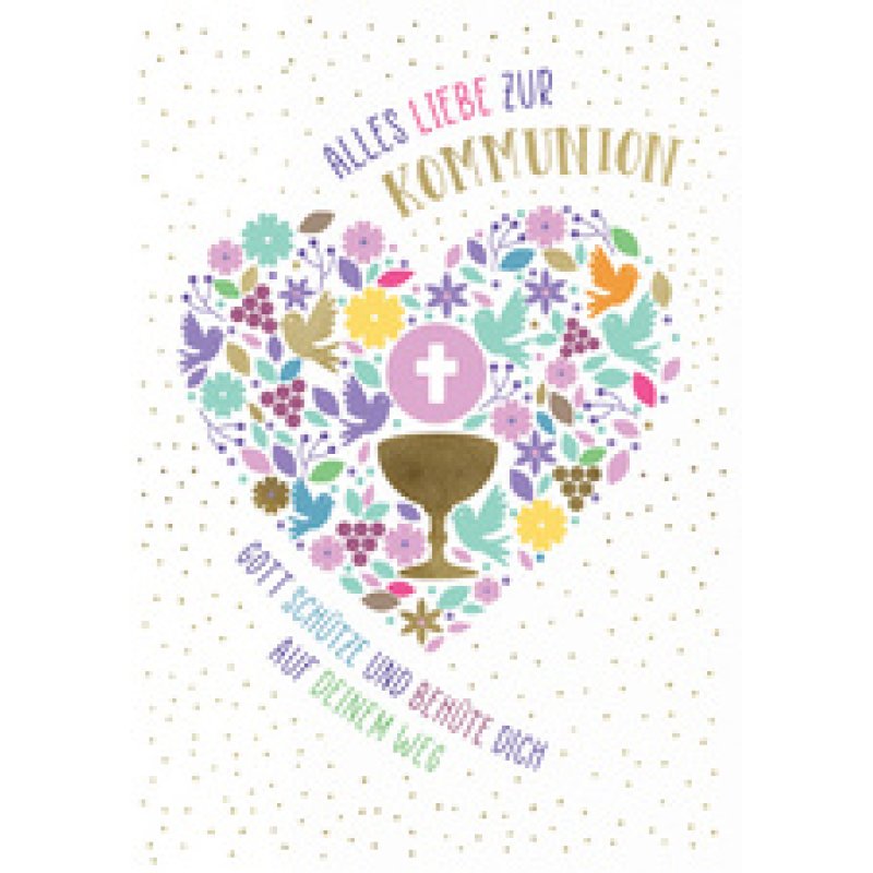 CACTUS Kommunionskarte "Schiff"