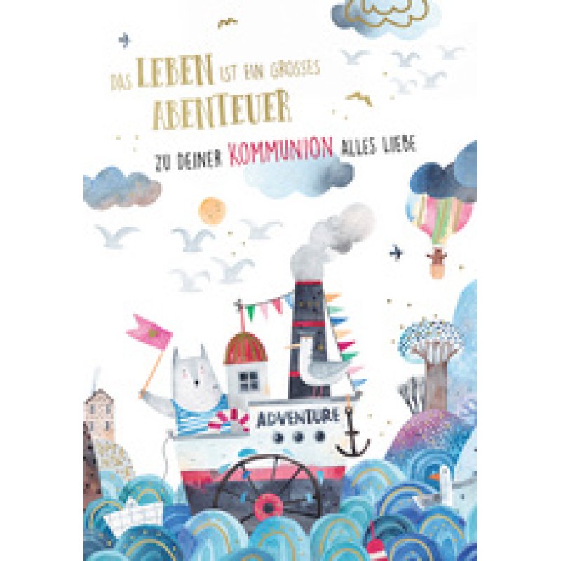 CACTUS Kommunionskarte "Baum"