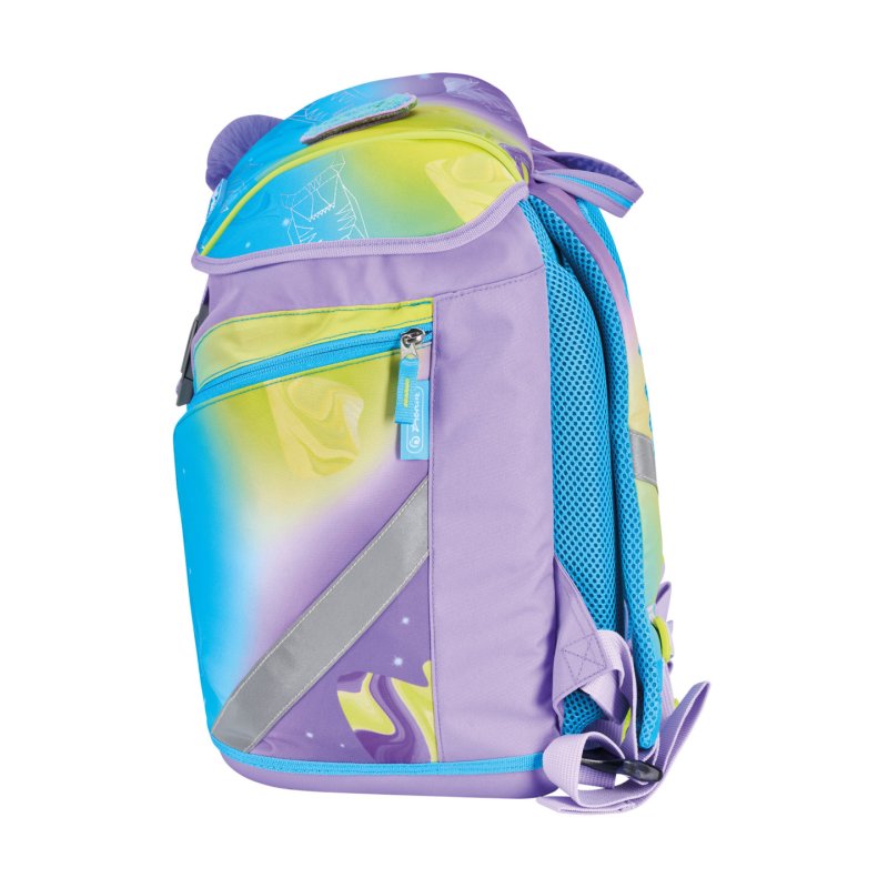 Herlitz SoftLight GREENline Little Monster school bag set Girl Polyester Blue, Lilac, Yellow