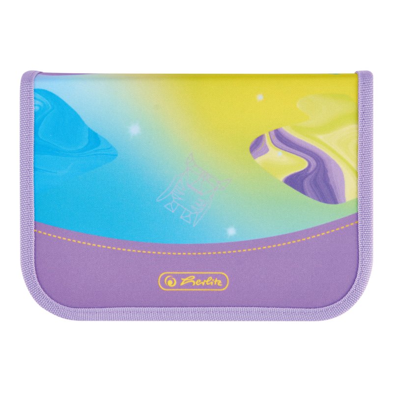 Herlitz SoftLight GREENline Little Monster Ensemble de cartables Fille Polyester Bleu, Lilas, Jaune