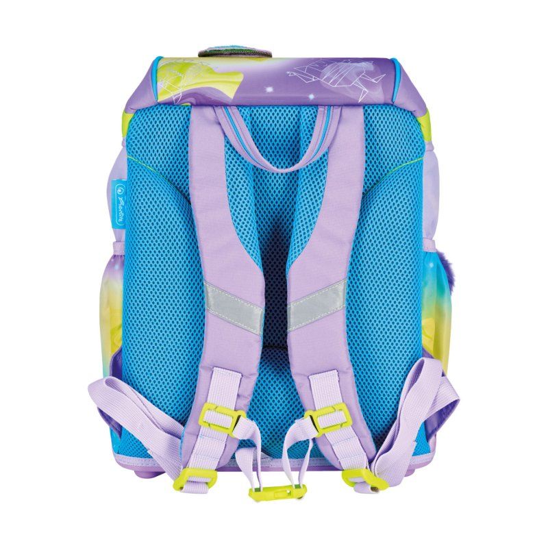 Herlitz UltraLight XL Plus Little Monster school bag set Girl Polyester Blue, Lilac, Yellow