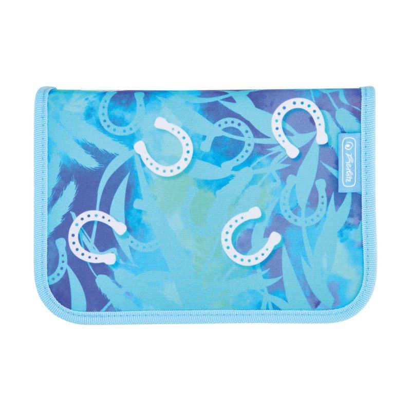 Herlitz UltraLight XL Plus Lucky Horse Ensemble de cartables Fille Polyester Bleu, Bleu clair