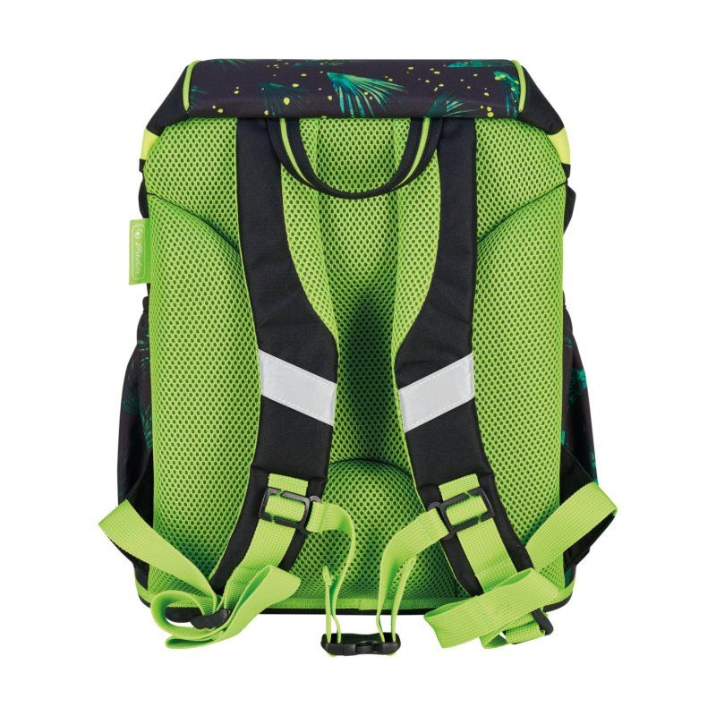 Herlitz UltraLight XL Plus Explorer Ensemble de cartables Garçon Polyester Noir, Vert