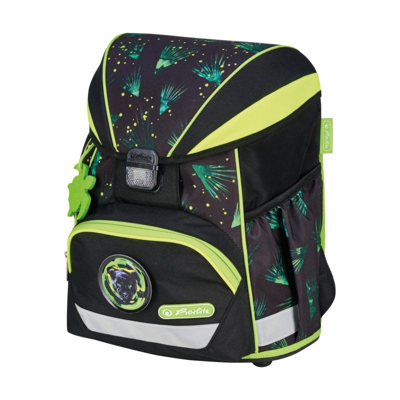 Herlitz UltraLight XL Plus Explorer Ensemble de cartables Garçon Polyester Noir, Vert