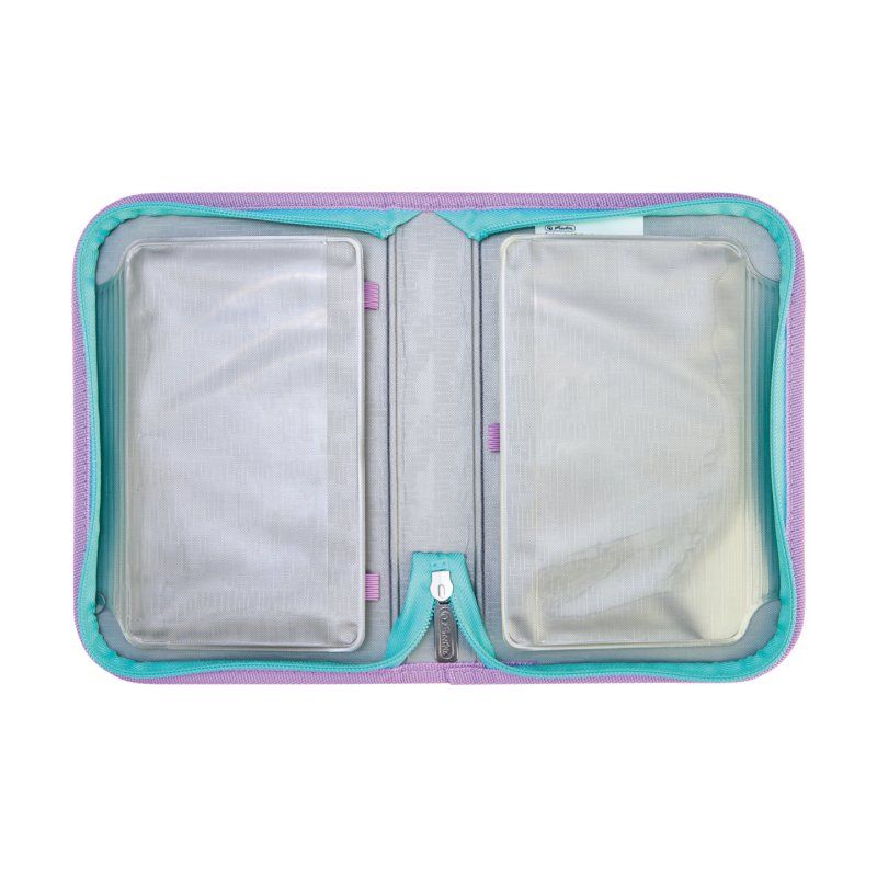 Herlitz UltraLight Plus Ocean Lights Ensemble de cartables Fille Polyester Bleu, Rose