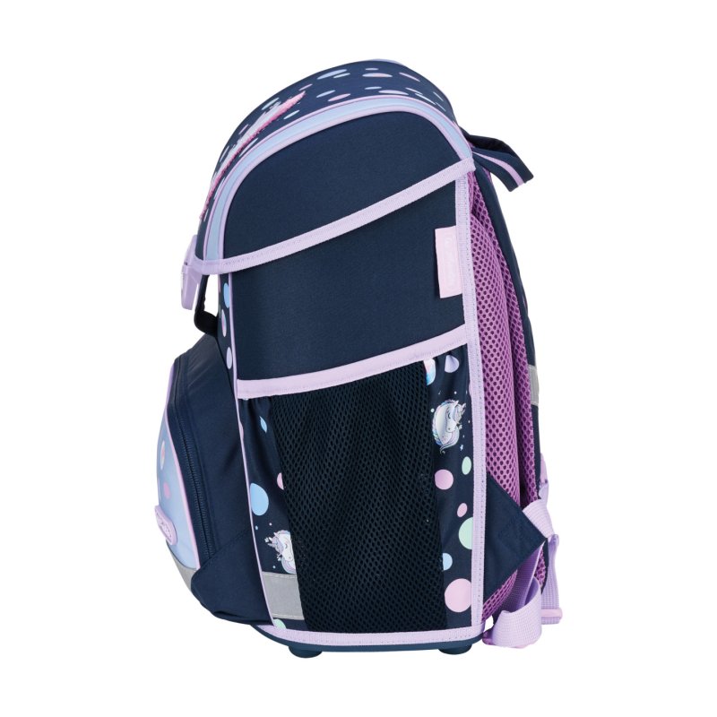 Herlitz Loop Plus Unicorn Dreams school bag set Girl Polyester Dark Blue, Pink