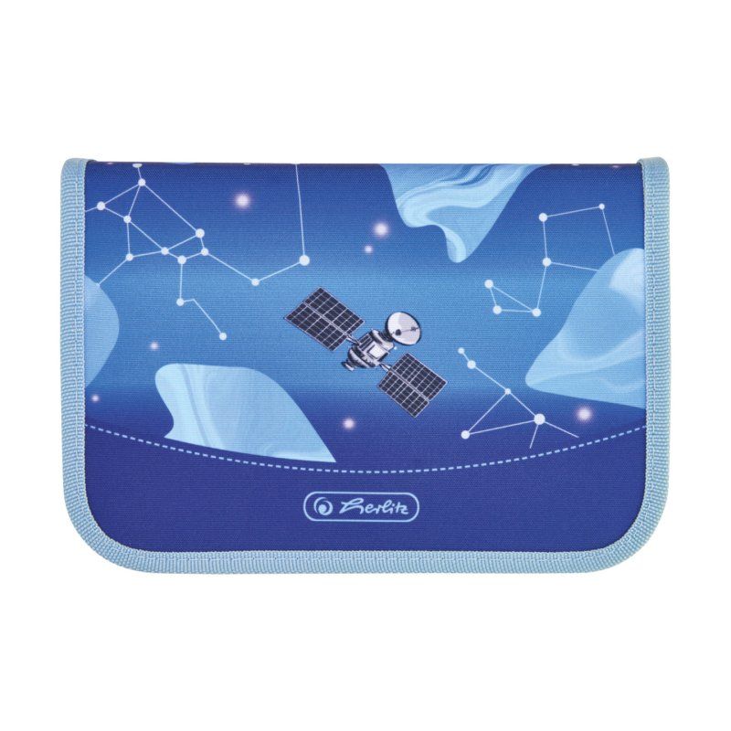 Herlitz Loop Plus Cosmic Explorer Ensemble de cartables Garçon Polyester Bleu, Bleu foncé