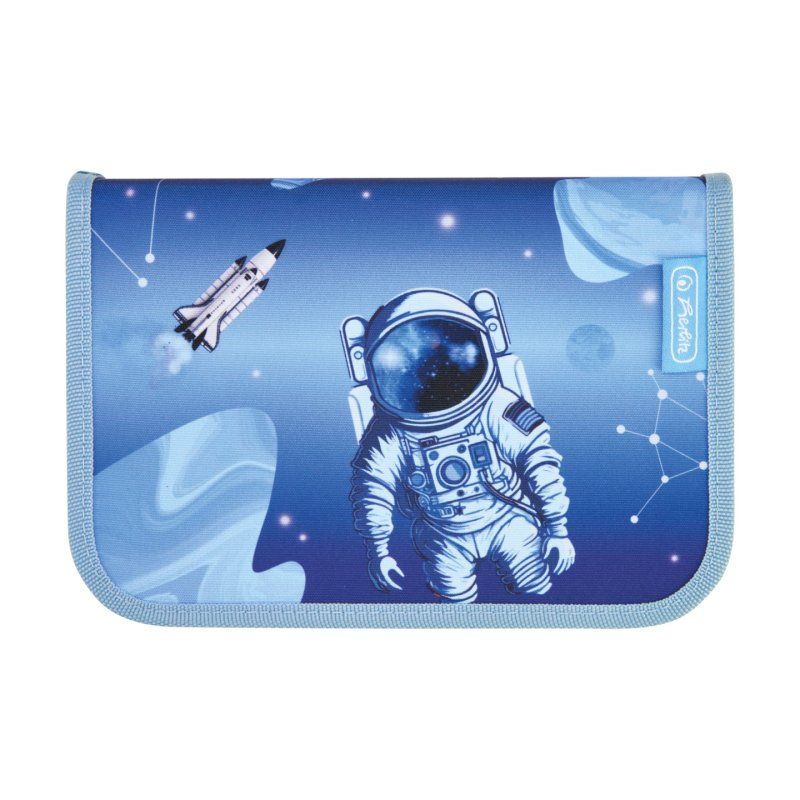 Herlitz Loop Plus Cosmic Explorer Ensemble de cartables Garçon Polyester Bleu, Bleu foncé