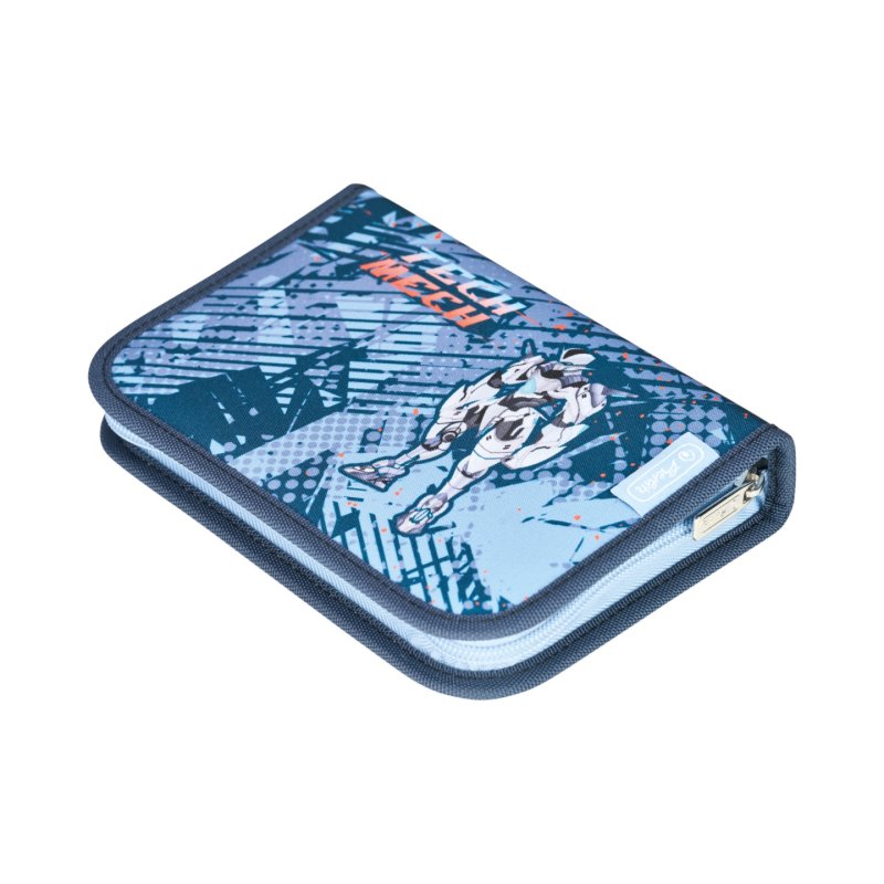 Herlitz Loop Plus TechMech Ensemble de cartables Garçon Polyester Bleu, Orange