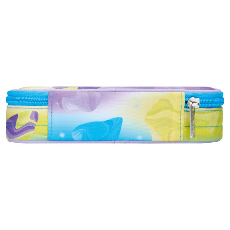Herlitz Etui Little Monster Trousse à crayons Polyester Bleu, Lilas, Jaune