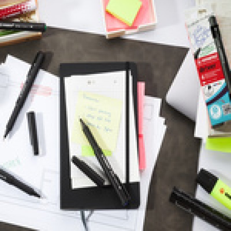 STABILO Feutre d'écriture dr!ver, fin, étui carton de 4