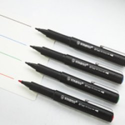 STABILO dr!ver fineliner Medium Black, Blue, Green, Red 4 pc(s)