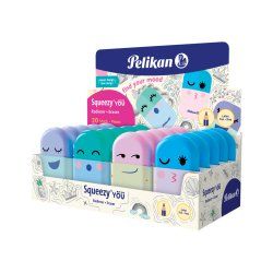 Pelikan 606202 gomme à effacer Plastique Multicolore 20 pièce(s)