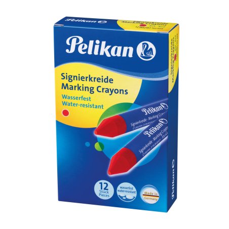 Pelikan Crayons à marquer 762, rouge, diamètre: 13,5 mm