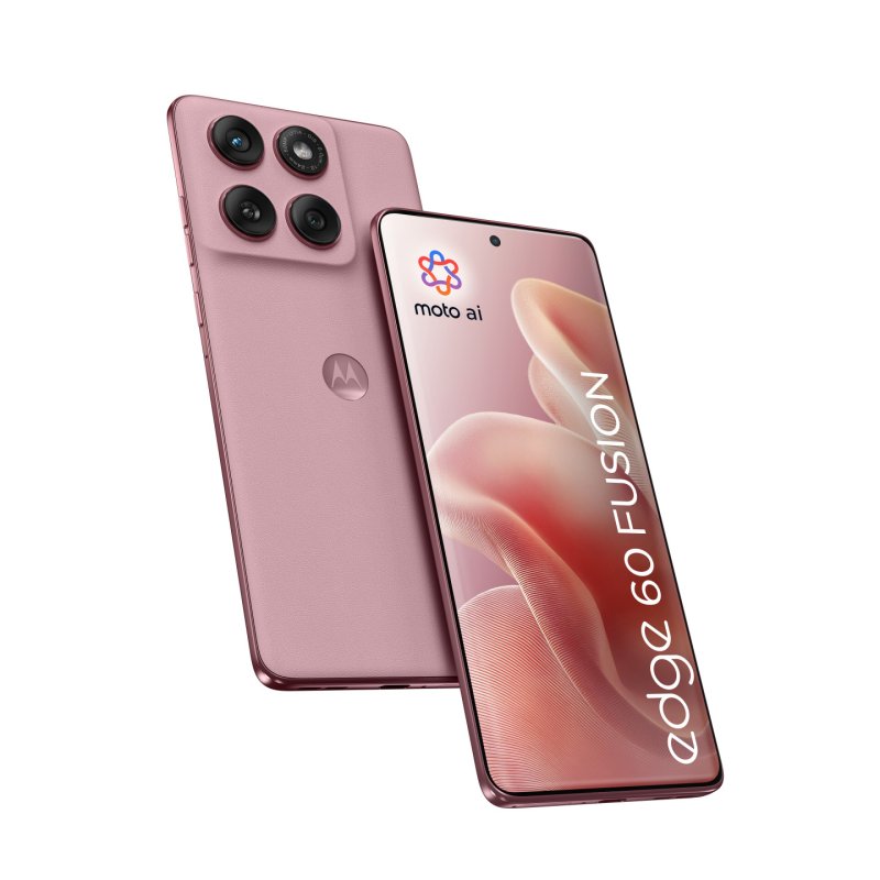 Motorola edge 60 fusion 16,9 cm (6.67") Double SIM Android 15 5G USB Type-C 8 Go 256 Go 5200 mAh Rose