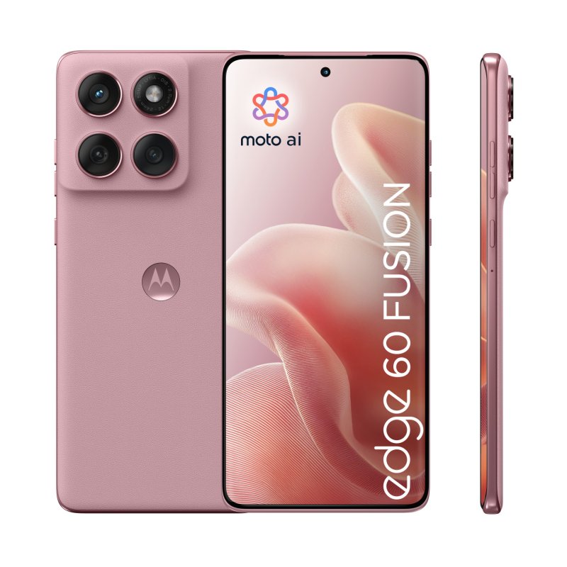 Motorola edge 60 fusion 16,9 cm (6.67") Double SIM Android 15 5G USB Type-C 8 Go 256 Go 5200 mAh Rose
