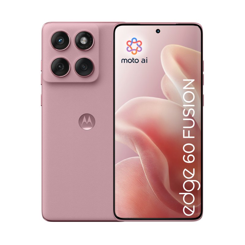 Motorola edge 60 fusion 16,9 cm (6.67") Double SIM Android 15 5G USB Type-C 8 Go 256 Go 5200 mAh Rose