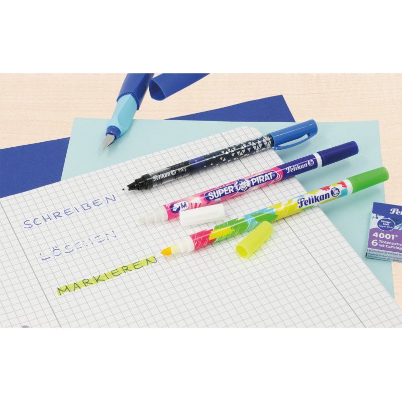 Pelikan Super Pirat gomme à effacer Plastique Multicolore 50 pièce(s)