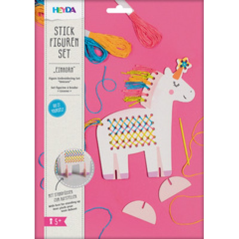 HEYDA Kit figurine à broder "Ours"