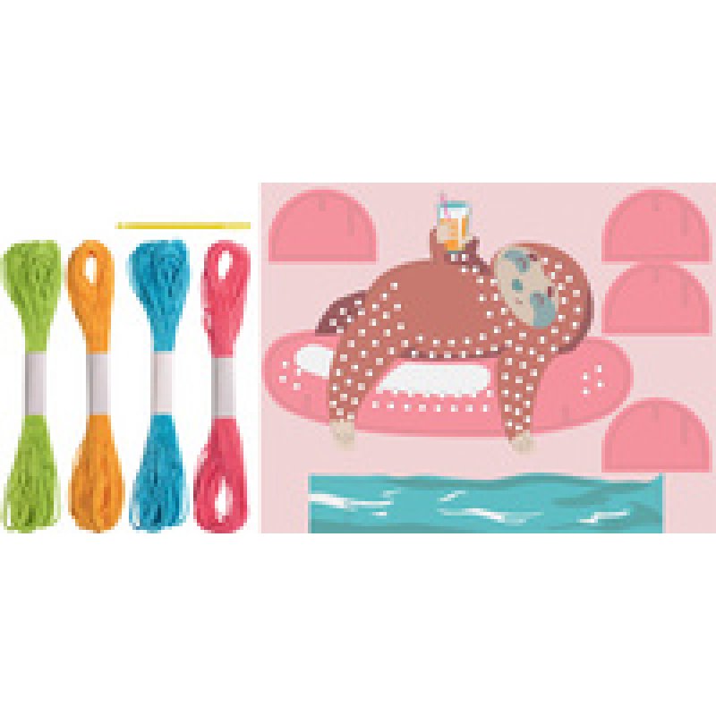 HEYDA Kit figurine à broder "Dinosaure"