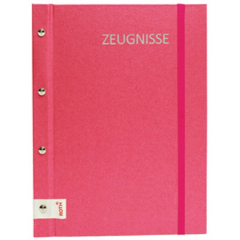 ROTH Zeugnismappe Metallium mit Buchschrauben, grün