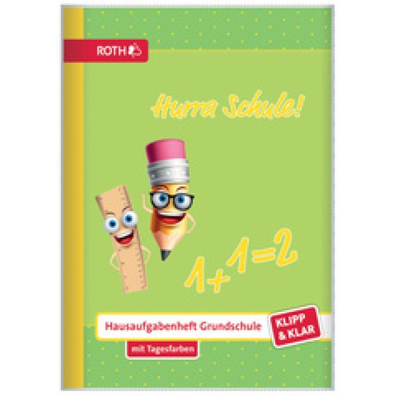 ROTH Hausaufgabenheft Klipp & Klar "Eule Lieselotte"