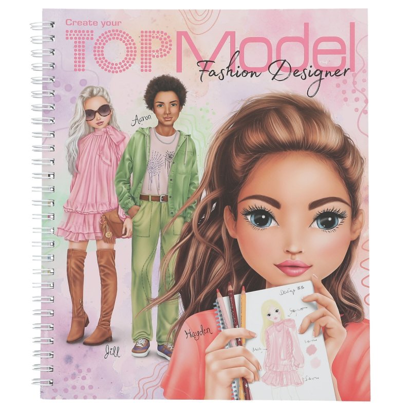 Topmodel - Create Your TOPModel Colouring Book - (413582)