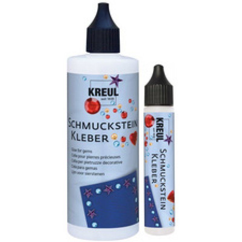 KREUL Colle pour pierres décoratives, flacon de 80 ml
