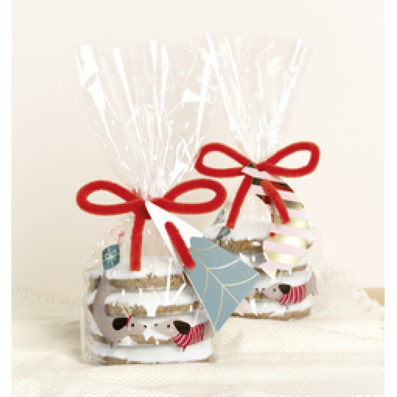 folia Kit sachet à fond plat / Candy Bag "Merry Woofmas"