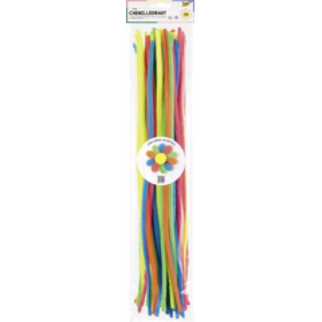 folia Fil chenille "FLUO", longueur: 500 mm, assorti