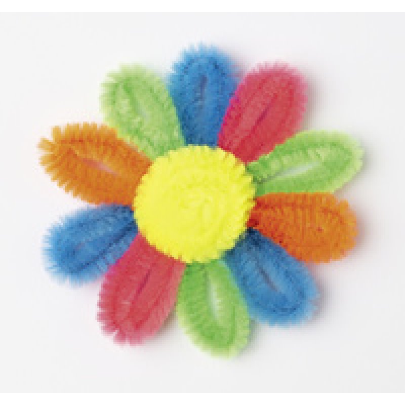 folia Fil chenille "FLUO", longueur: 500 mm, assorti