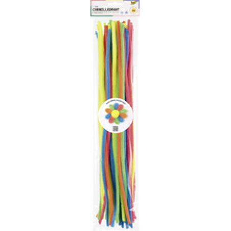 folia Fil chenille "FLUO", longueur: 500 mm, assorti