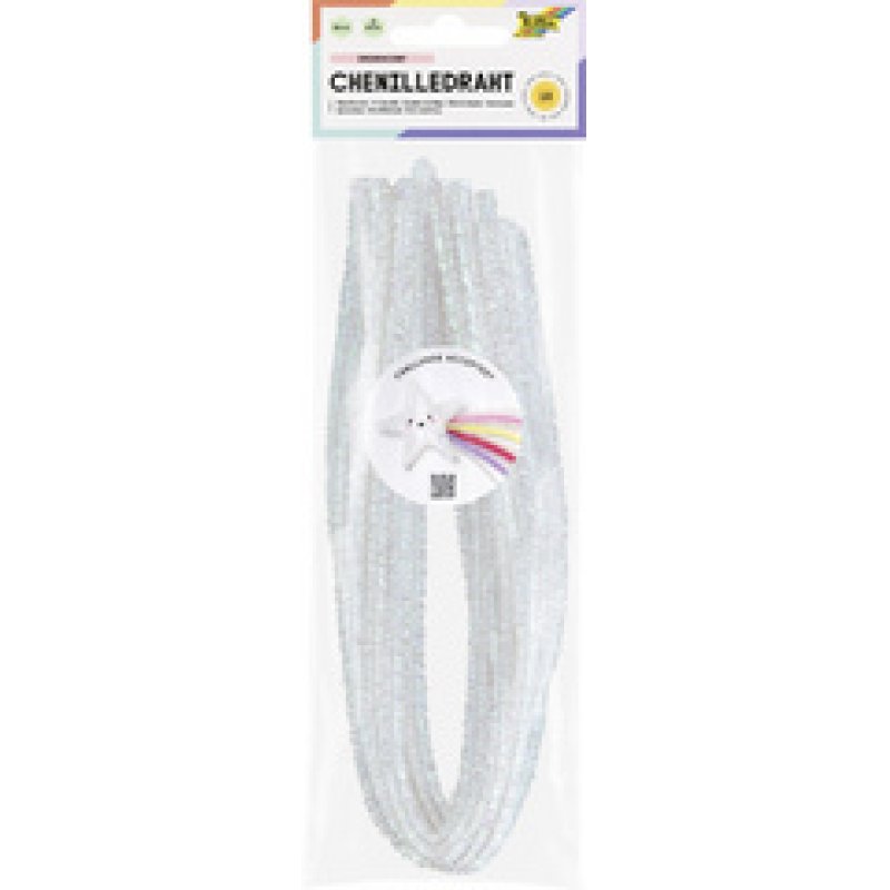 folia Fil chenille, longueur: 500 mm, irisé