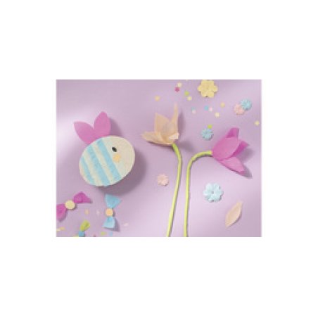 folia Rouleau de papier crépon, 500 mm x 2,5 m, assorti