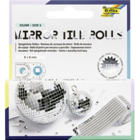 folia Rouleau de carreaux réfléchissants "Mirror Tile Rolls"