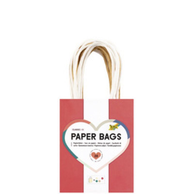 folia Sac en papier CLASSIC, taille: M, assorti