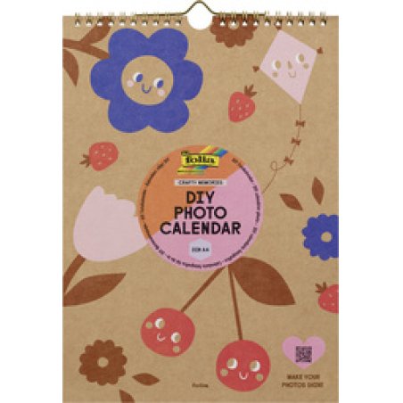 folia Calendrier mural créatif CRAFTY MEMORIES, A4