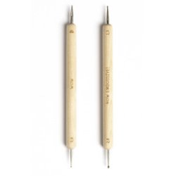 folia Set billes à gaufrer & poinçon, set de 2