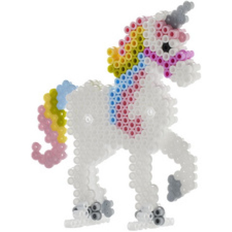 Hama Perles à repasser midi 3D "Licornes", coffret cadeau