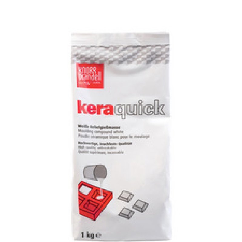 KNORR prandell Masse de coulée keraquick, 5 kg, blanc