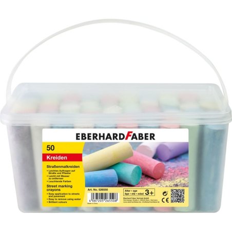 Eberhard Faber Street Marking sidewalk chalk 50 pc(s)