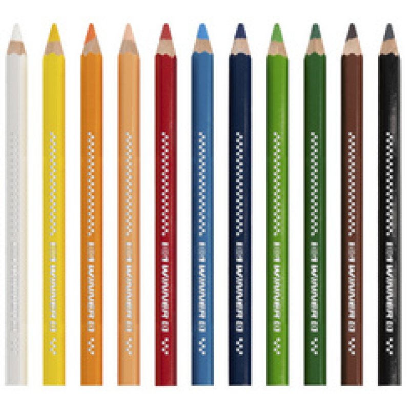EBERHARD FABER Crayon de couleur BIG WINNER, étui de 12