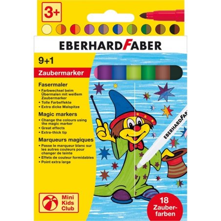 Eberhard Faber 551010 stylo-feutre Extra-large Multicolore 10 pièce(s)