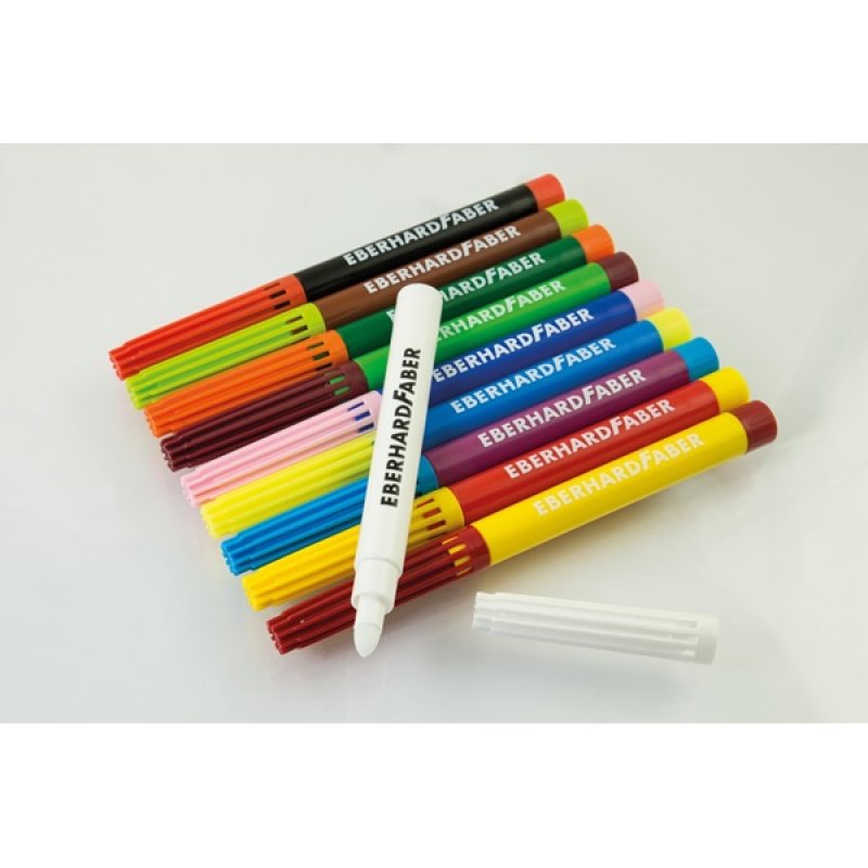 Eberhard Faber 551010 felt pen Extra Bold Multicolour 10 pc(s)
