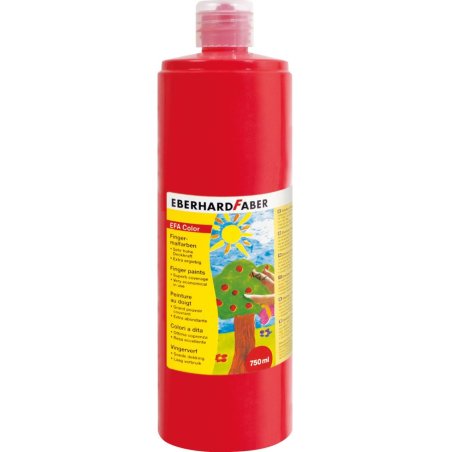 Eberhard Faber EFAColor peinture lavable Rouge