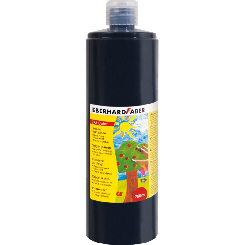 Eberhard Faber EFAColor peinture lavable Noir